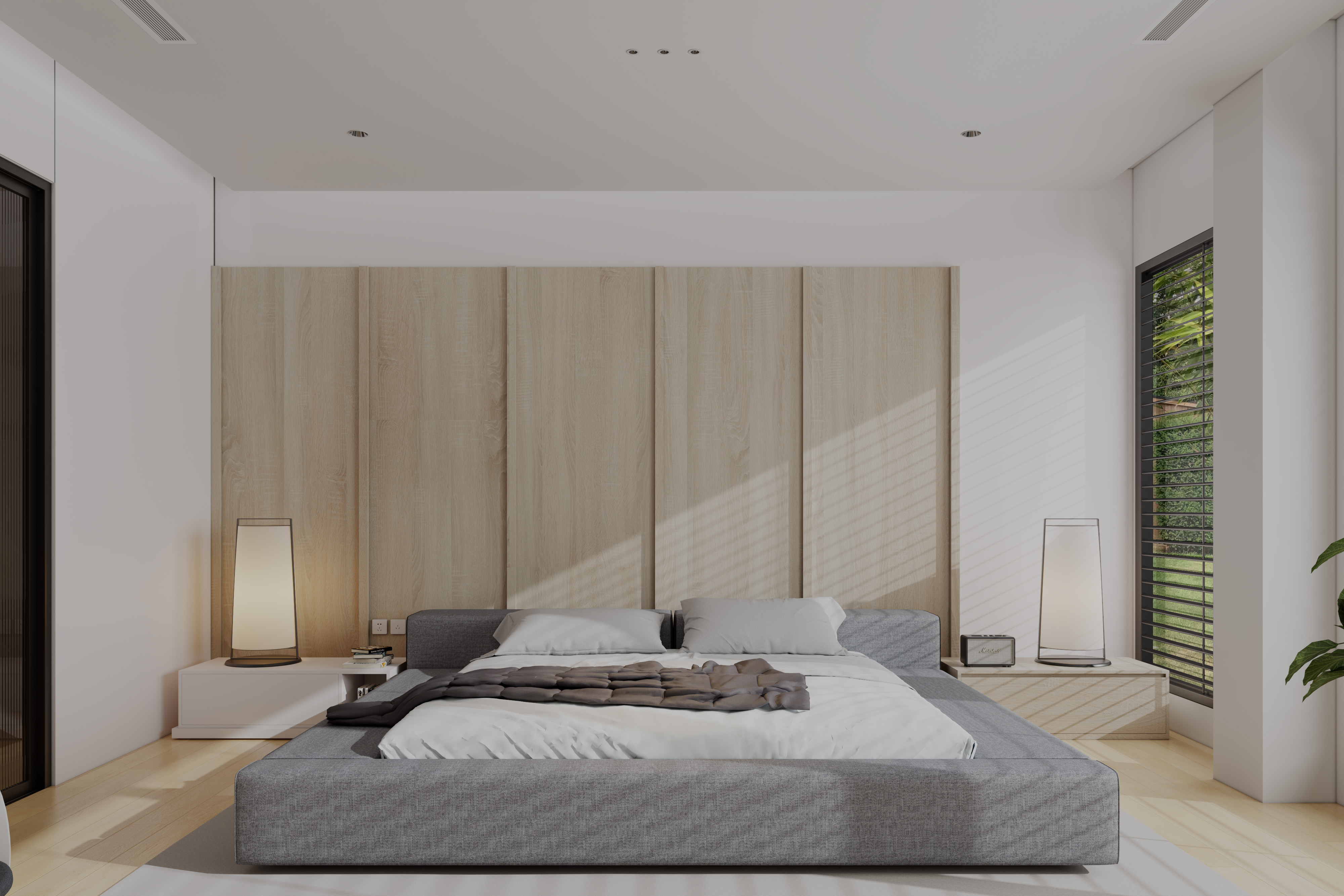 Rendering camera da letto