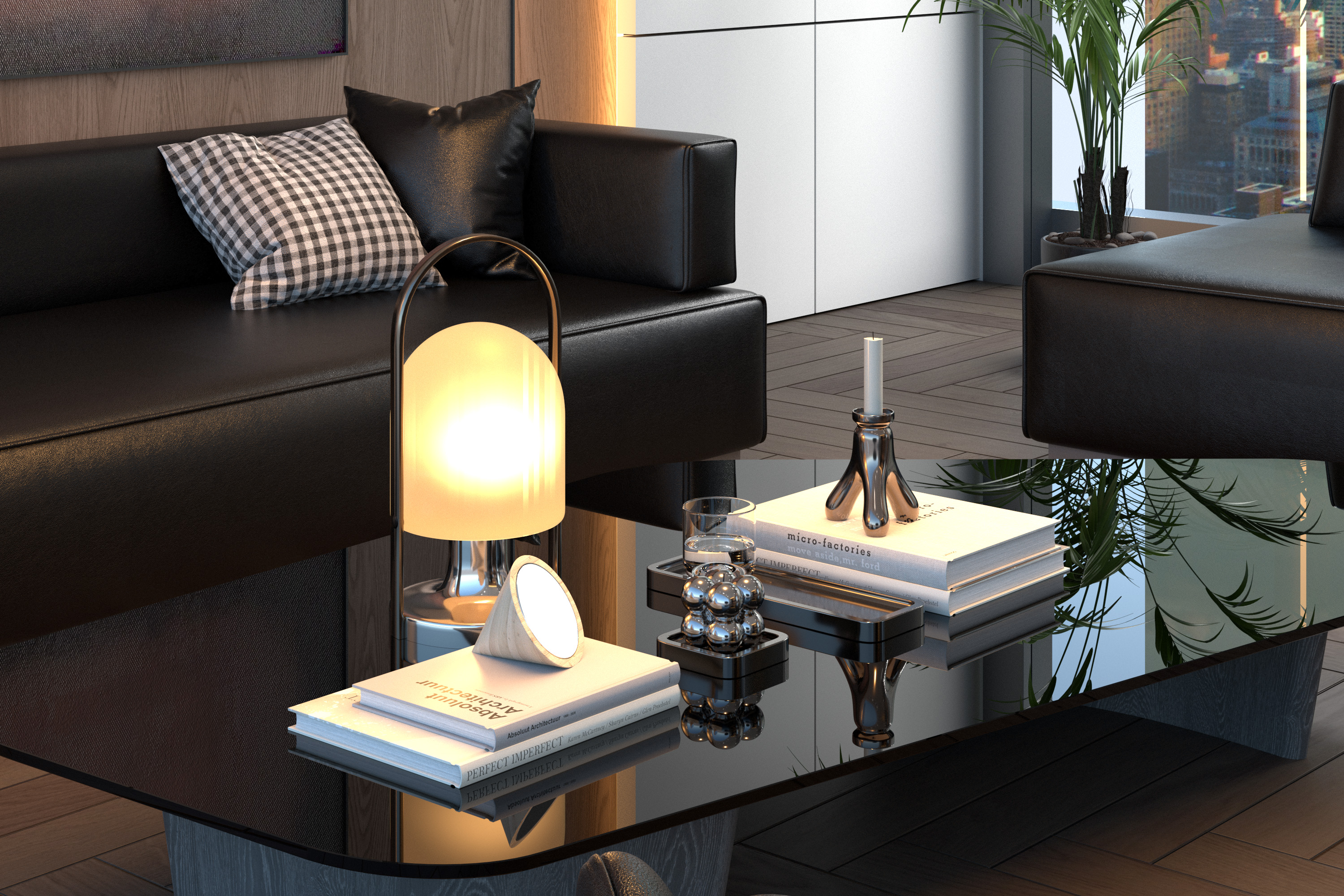 Rendering ufficio o spazio commerciale